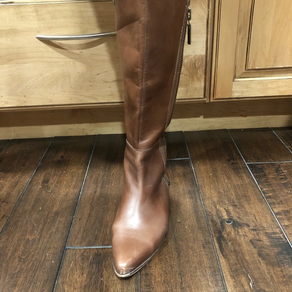 Michael Kors knee high leather boots - Picture 4 of 4